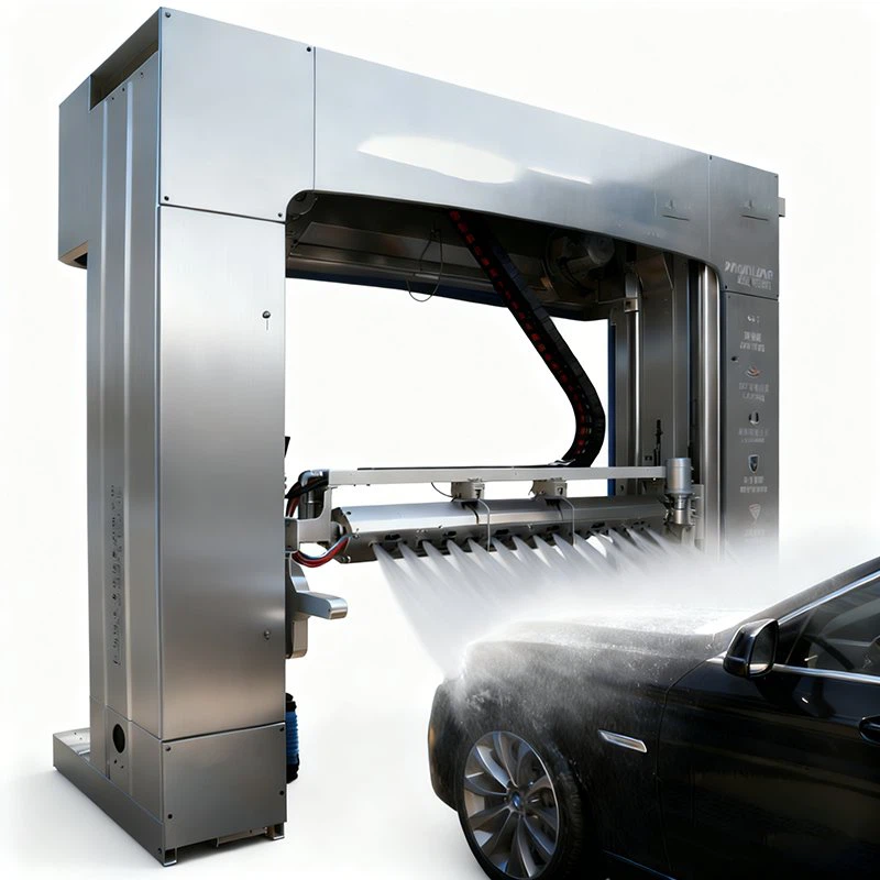 Contorno-Siguiendo la máquina de lavado de autos sin contacto